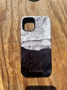 KaseMe Shadows iPhone 12 Mini Phone Case 🖤 | Monochrome Collection 🇨🇦